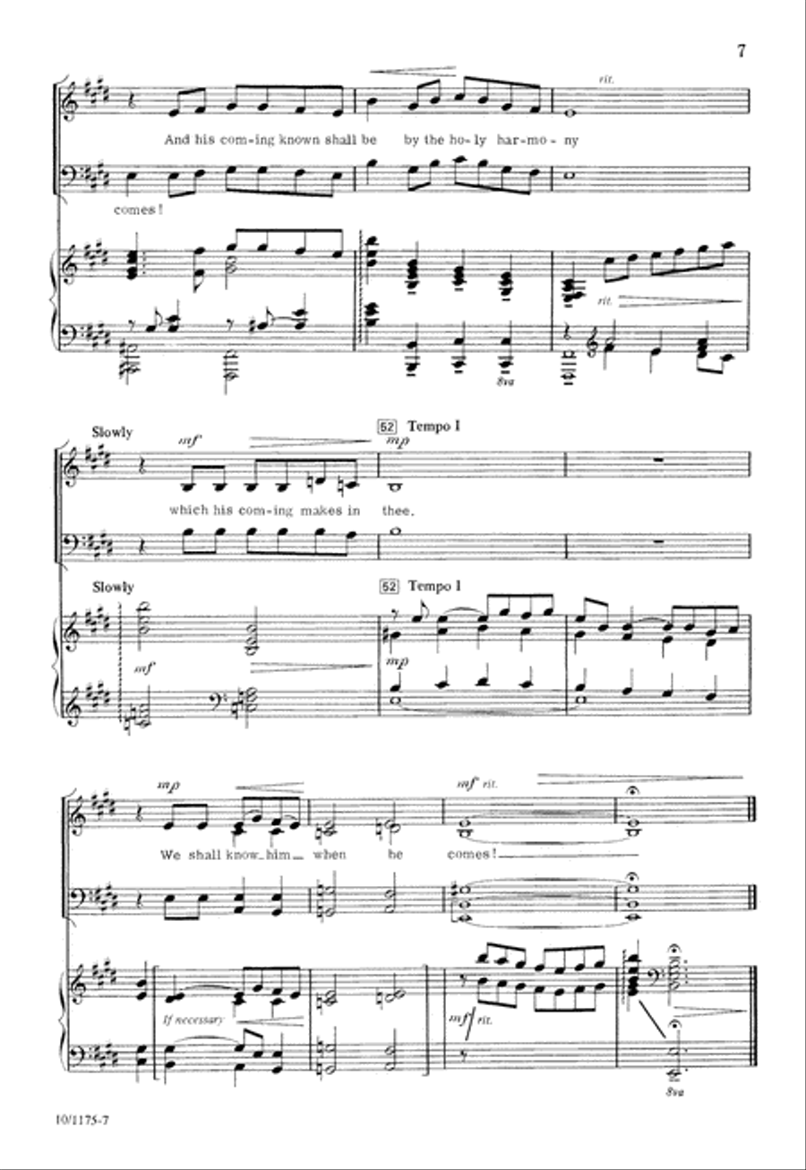 How Shall We Know Him? 4-Part scores gallery preview page 7