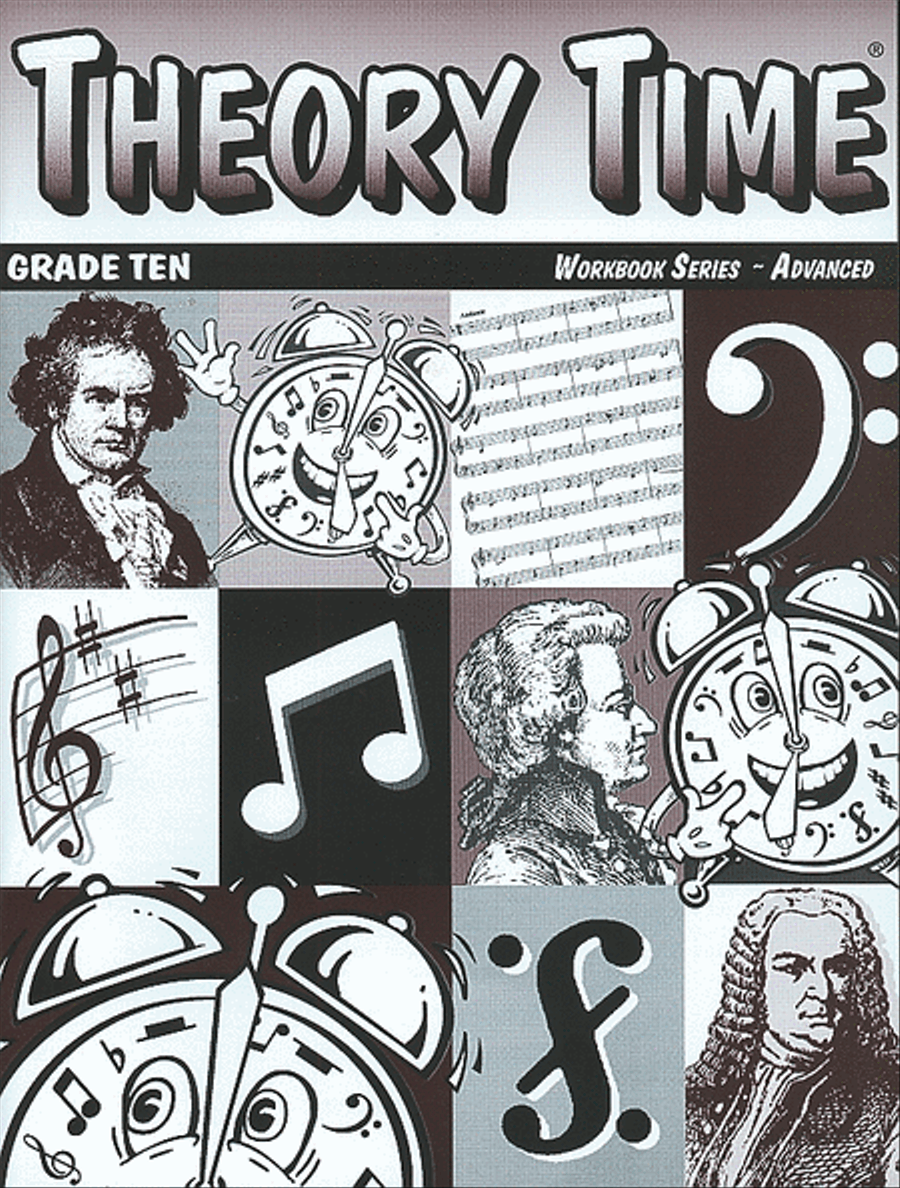 Theory Time Grade 10 Workbook Piano Method scores gallery preview page 1