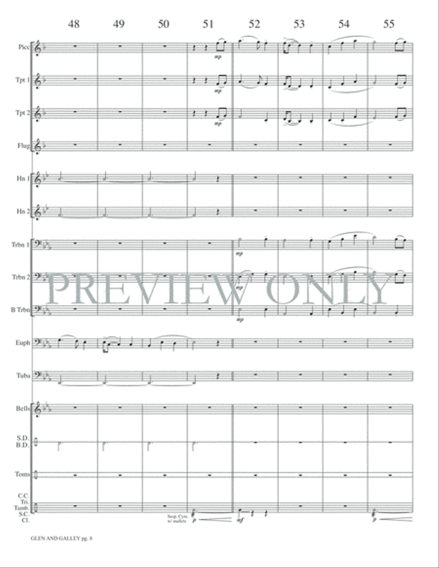 Glen and Galley Glen and Galley Small Ensemble scores gallery preview page 10