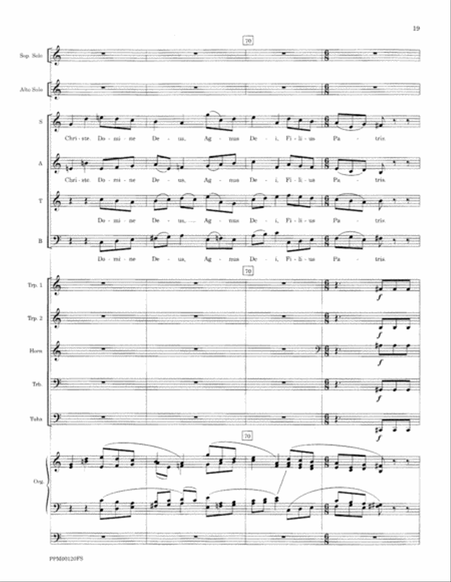 Transfiguration: An Ecumenical Mass - Full Score Divisi scores gallery preview page 22