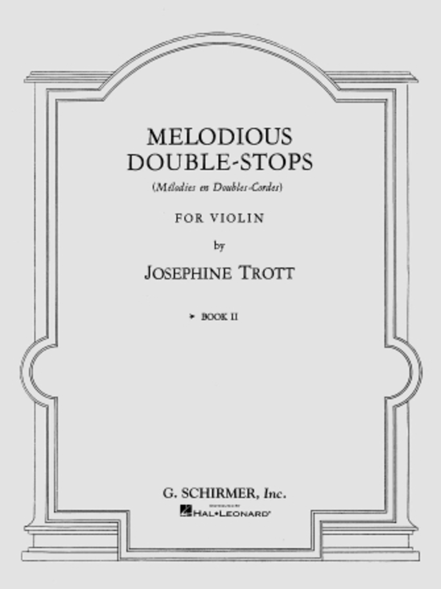 Melodious Double-Stops - Book 2 - Violin Violin scores gallery preview page 1