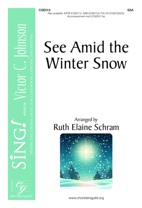 Book cover for See Amid the Winter Snow - SSA