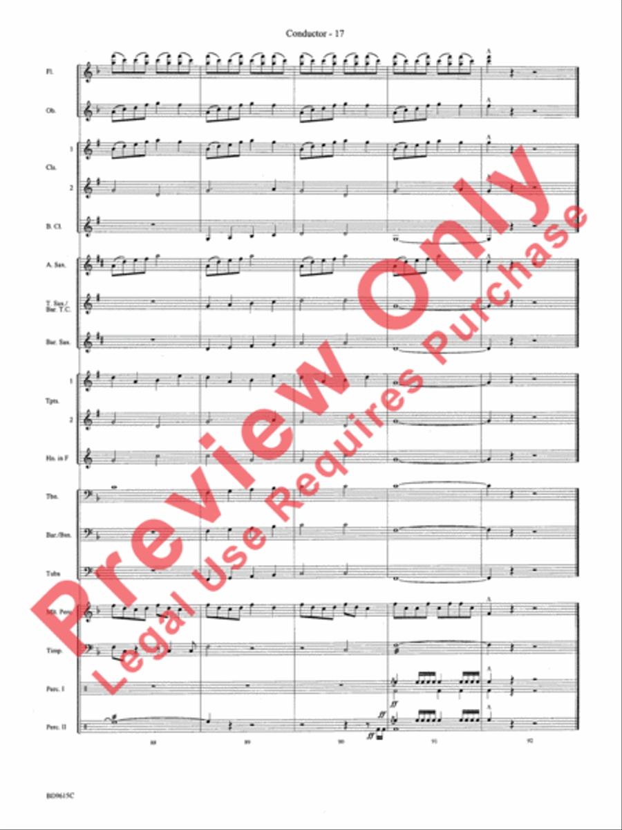 Angels We Have Heard on High Concert Band scores gallery preview page 20