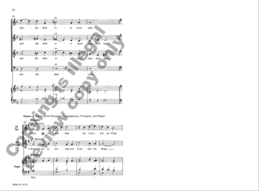 Oh, What Their Joy Oh, What Their Joy 4-Part scores gallery preview page 9