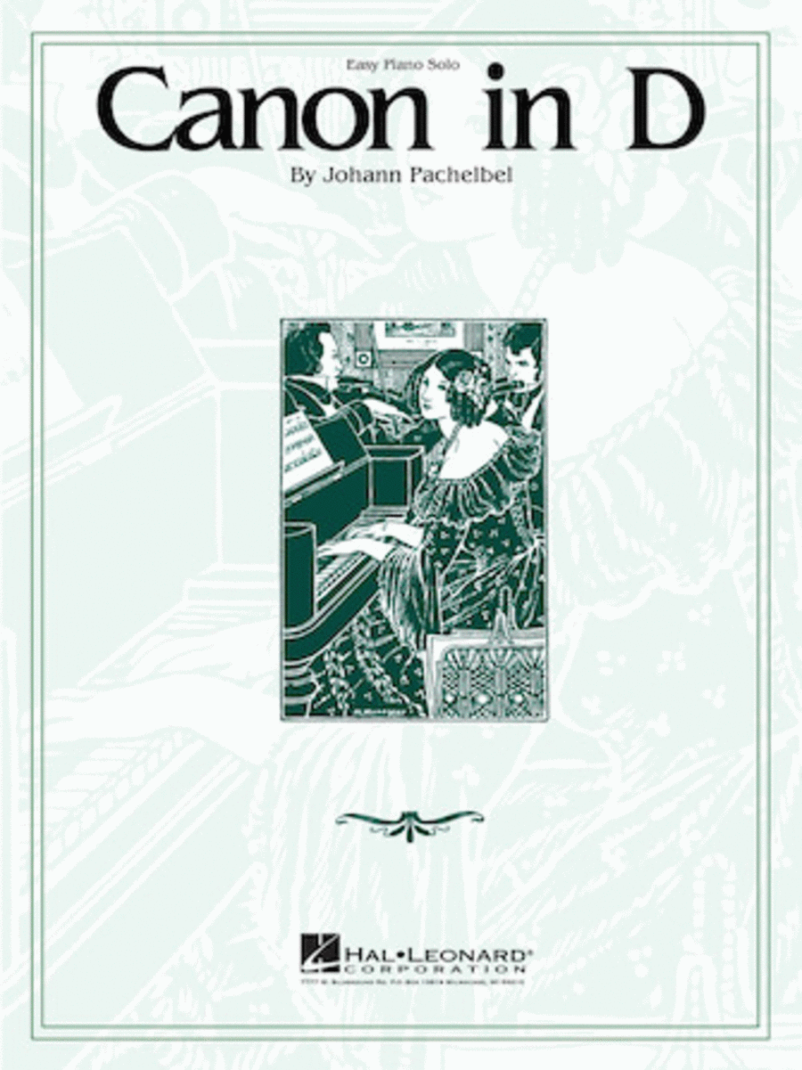 Canon in D Easy Piano scores gallery preview page 1