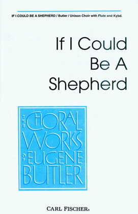 Book cover for If I Could Be A Shepherd