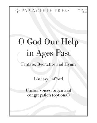 Book cover for O God Our Help in Ages Past: Fanfare, Recitative and Hymn
