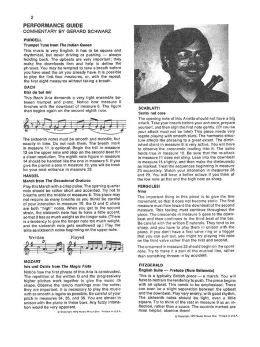Beginning Trumpet Solos - Vol. 1 Trumpet Solo scores gallery preview page 3