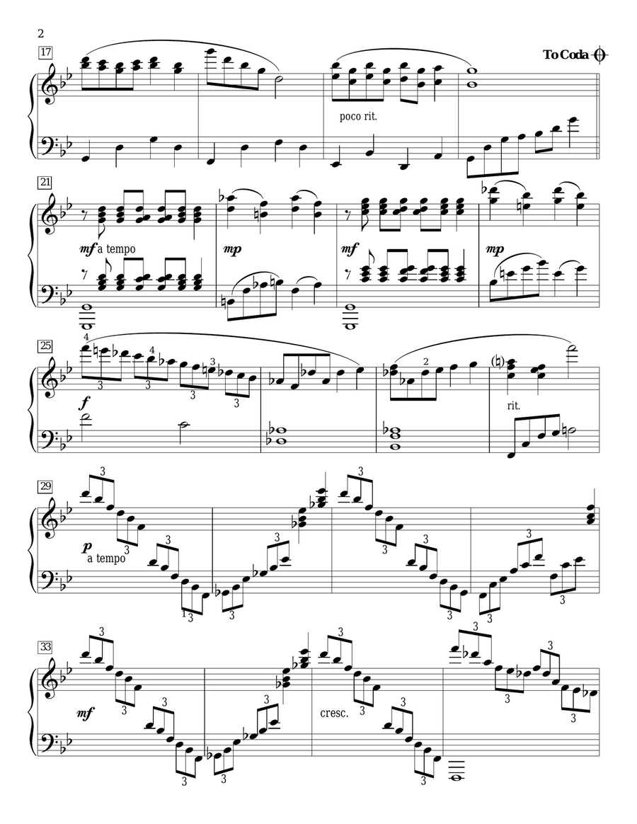Midnight Fantasy Piano Method scores gallery preview page 2