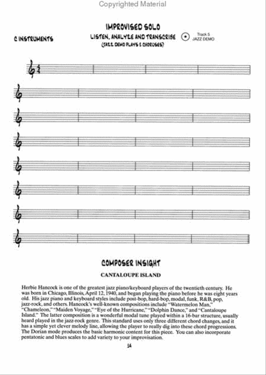 Approaching the Standards, Volume 1 Jazz Ensemble scores gallery preview page 4