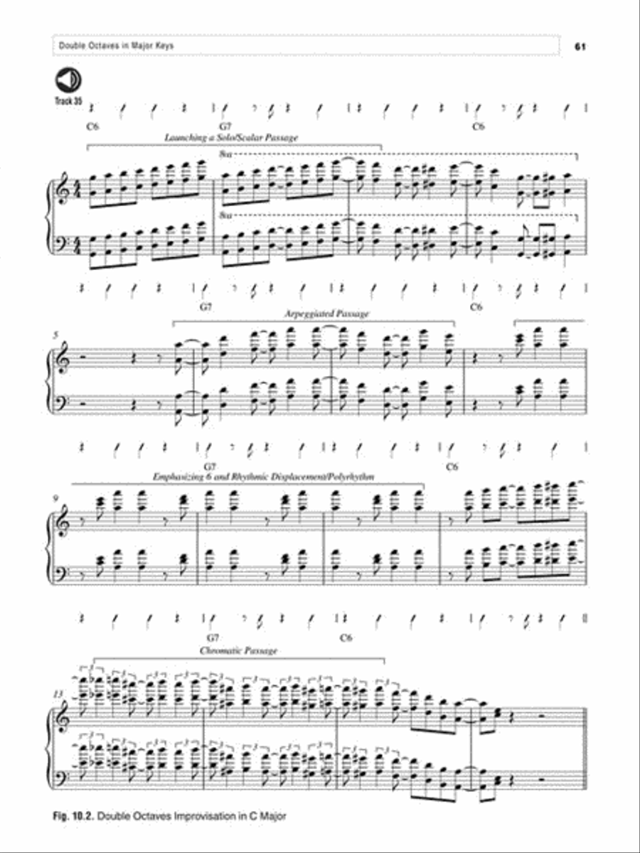 Latin Jazz Piano Improvisation Piano Method scores gallery preview page 6