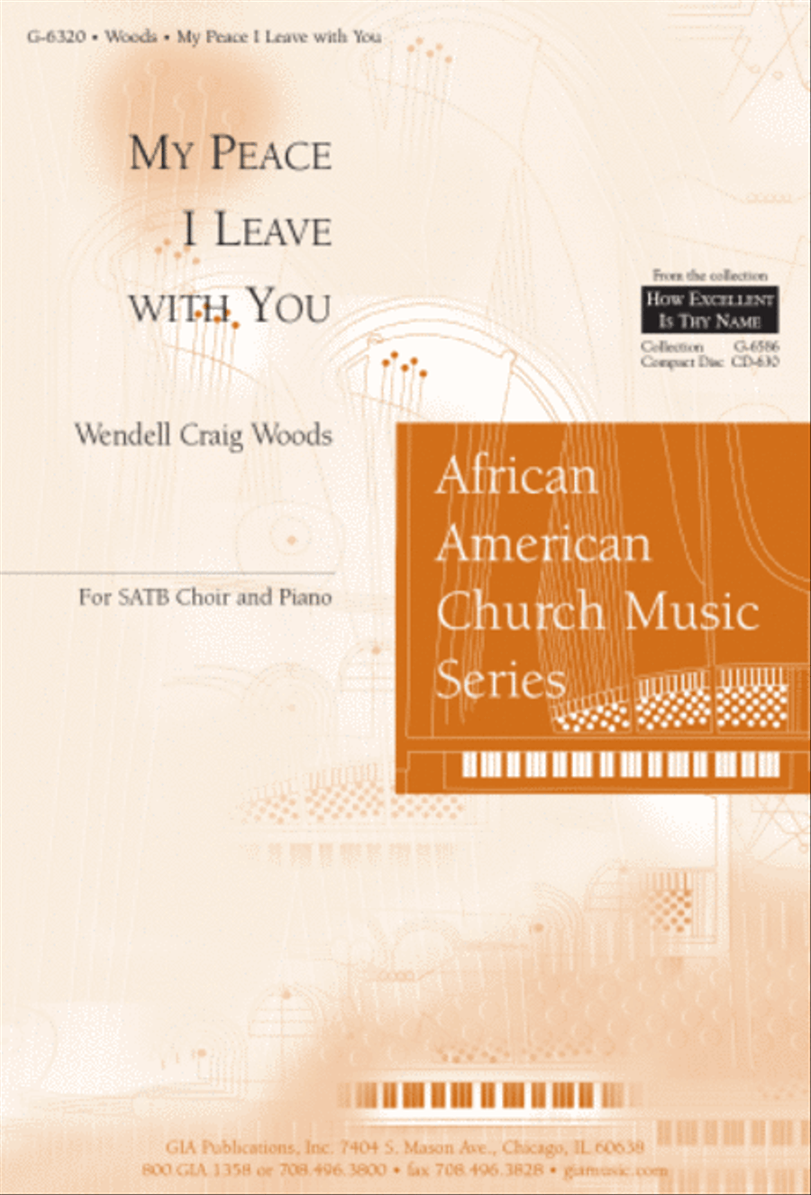 My Peace I Leave with You 4-Part scores gallery preview page 1