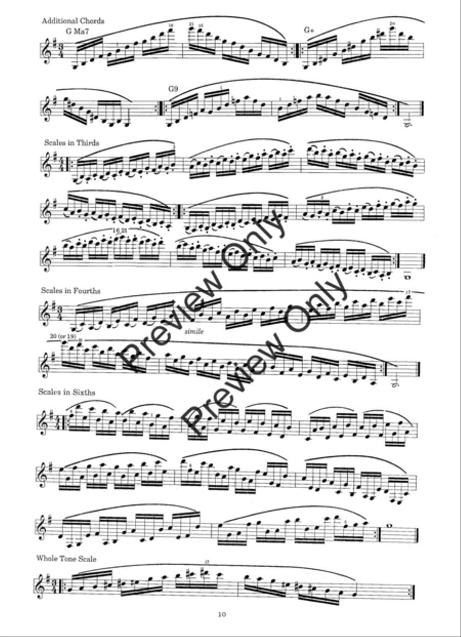 Carl Baermann's Celebrated Method For Clarinet, Part 3 Clarinet scores gallery preview page 16