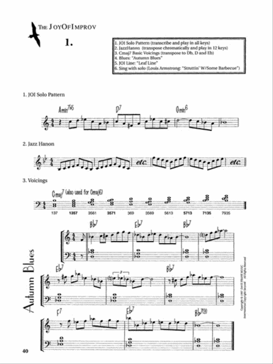 Joy of Improv, Book 1 Piano Method scores gallery preview page 3