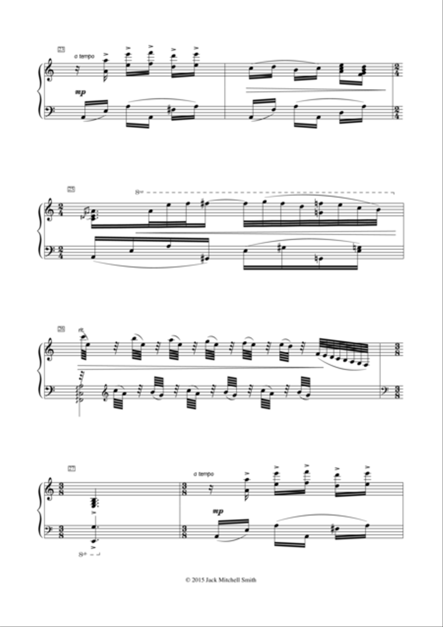 Metamorphosis Metamorphosis Piano Solo scores gallery preview page 4