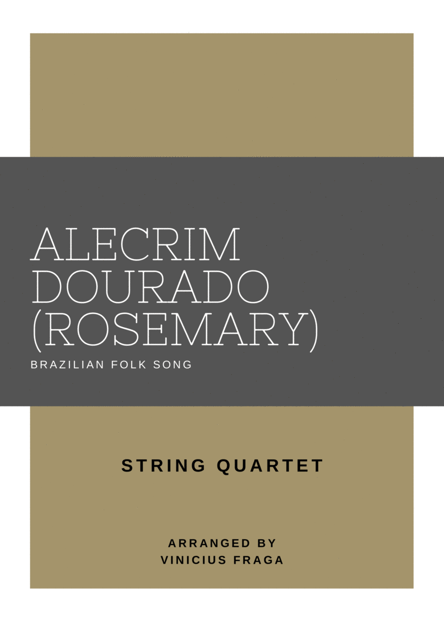Alecrim (Rosemary) Alecrim (Rosemary) String Quartet scores gallery preview page 1