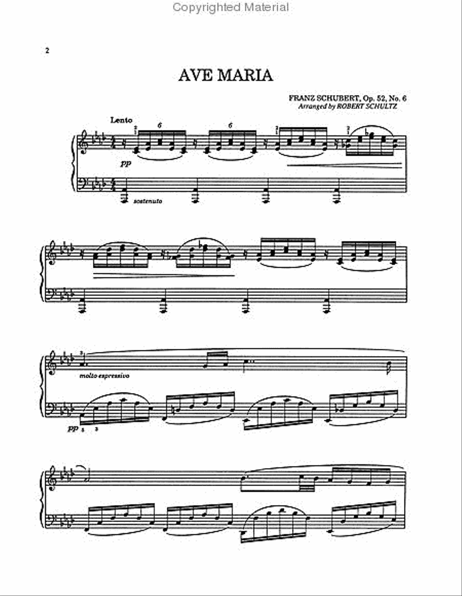 Ave Maria Ave Maria Small Ensemble scores gallery preview page 2