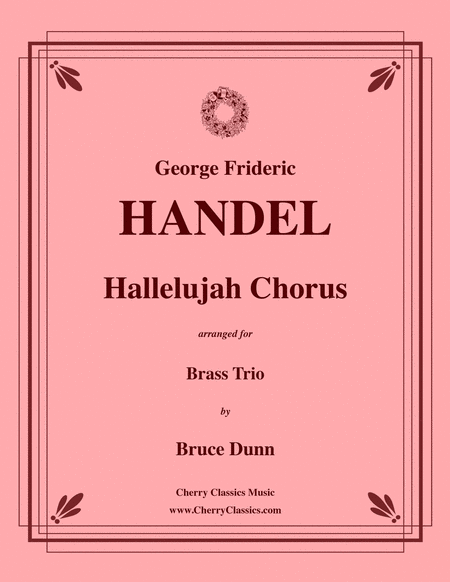 Hallelujah Chorus for Brass Trio