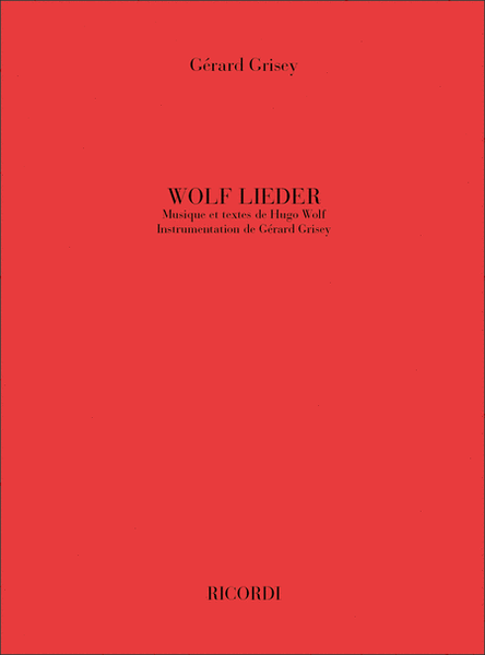 Wolf Lieder