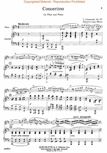 Concertino, Op. 107