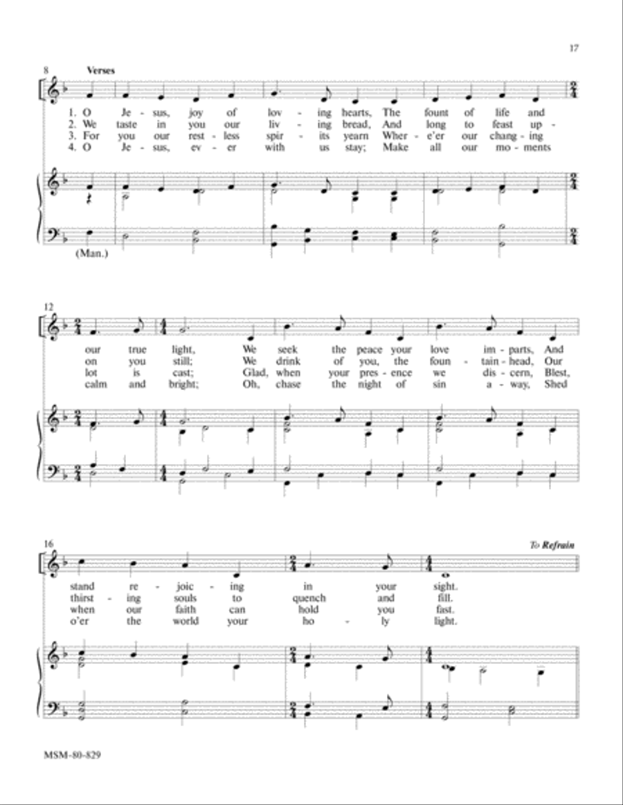 Come to the Table 4-Part scores gallery preview page 2