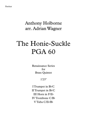 The Honie-Suckle PGA 60 (Anthony Holborne) Brass Quintet arr. Adrian Wagner