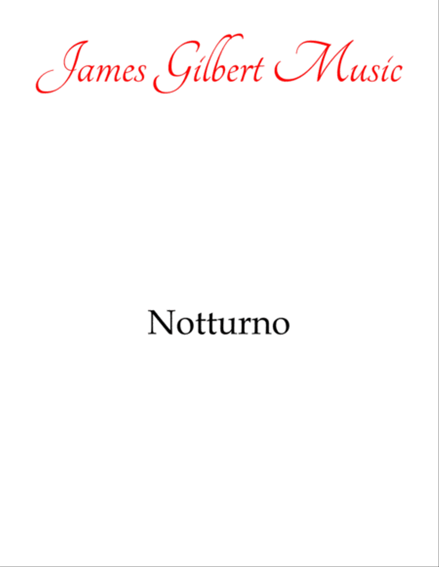 Notturno Notturno Piano Method scores gallery preview page 1