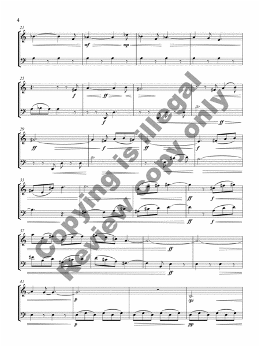 Prelude Variations Cello scores gallery preview page 4