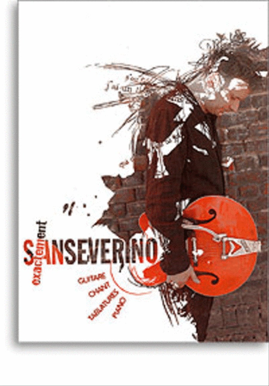 Sanseverino: Exactement Piano, Vocal, Guitar scores gallery preview page 1