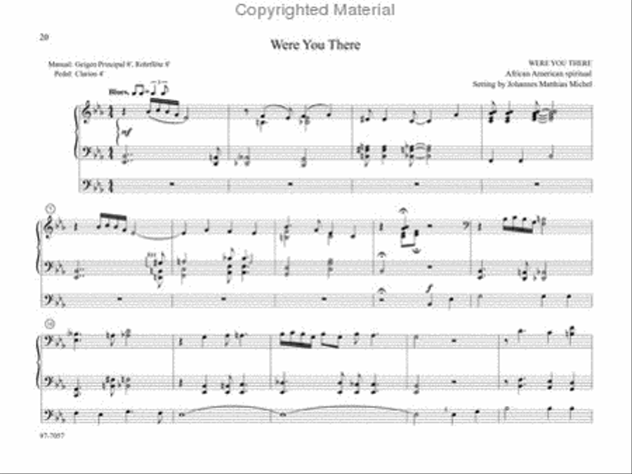 Gospel, Jazz, Blues, and Soul; European Connection, Vol. 4 Organ scores gallery preview page 9