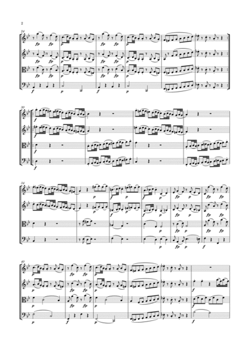 Mozart - String Quartet No.6 in B flat major, K.159