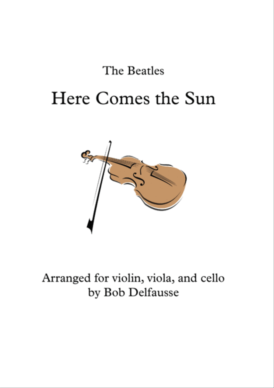 Here Comes The Sun String Trio scores gallery preview page 1