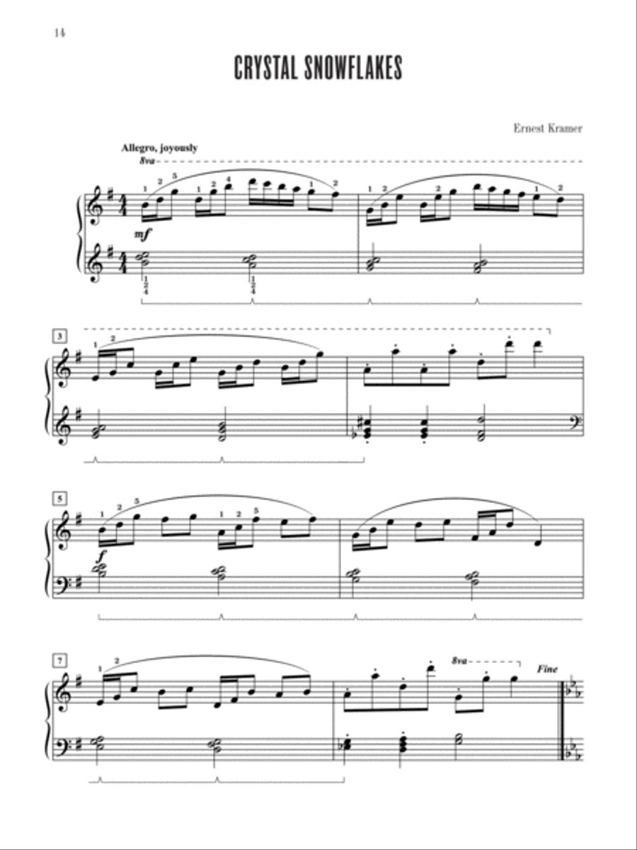 Myklas Contest Winners, Book 4 Piano Solo scores gallery preview page 3