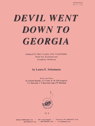 Devil Went Down To Georgia - Set - Orch-fid-dr-voc-synth