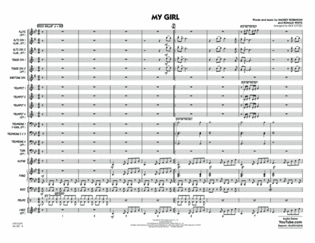 My Girl (arr. Rick Stitzel) - Conductor Score (Full Score)