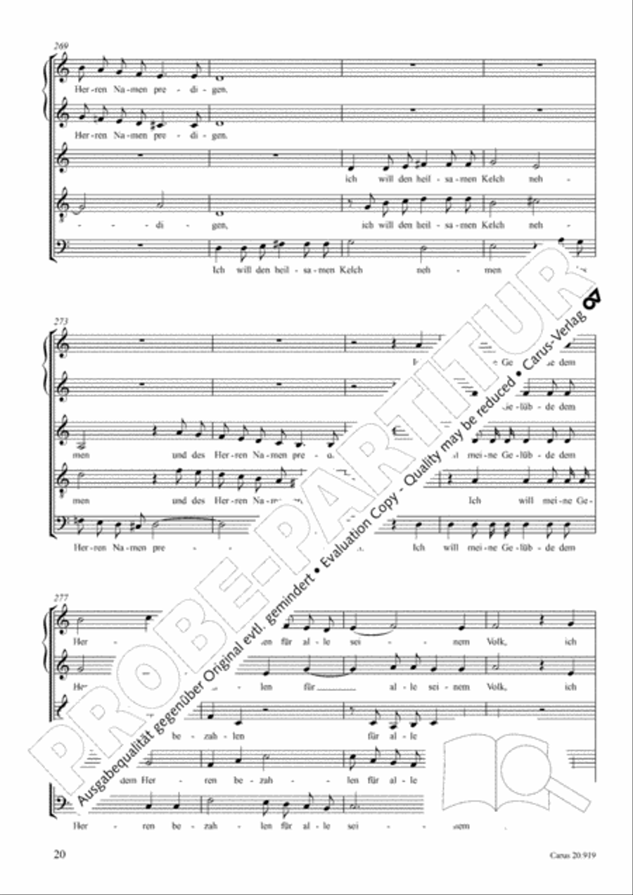 Opera varia I. Works with 1-7 parts (Complete edition, vol. 19) [Werke mit 1-7 obligaten Stimmen] Score scores gallery preview page 77
