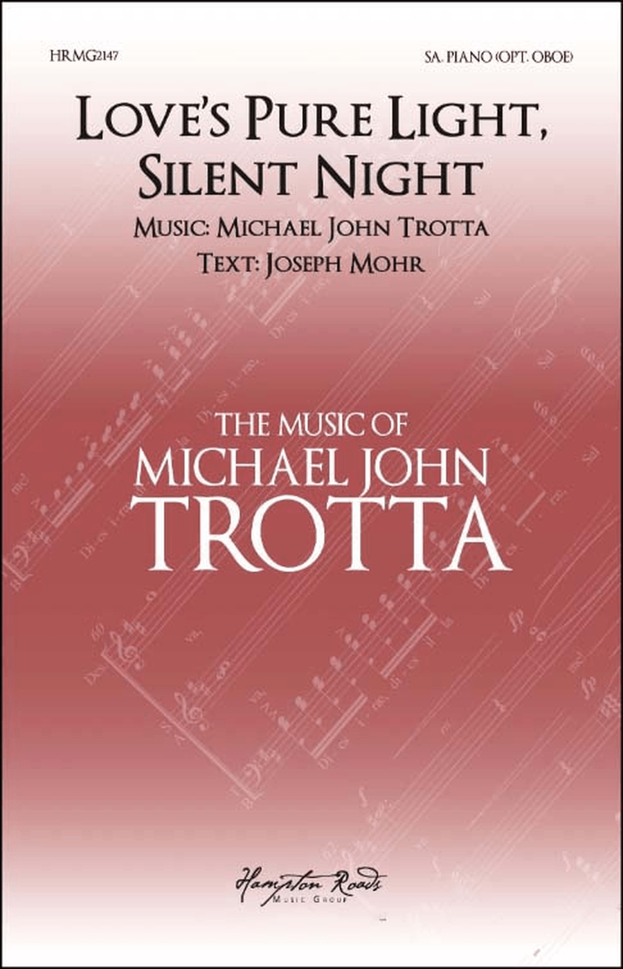 Love's Pure Light, Silent Night (SA,TWOPART) SA scores gallery preview page 1
