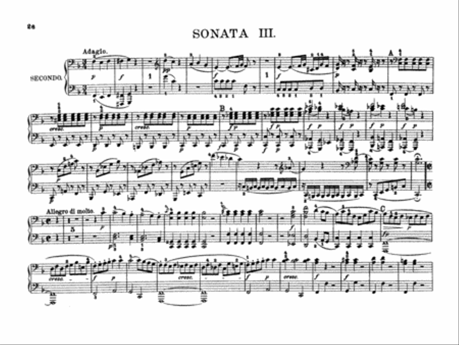 Mozart: Original Compositions for Four Hands