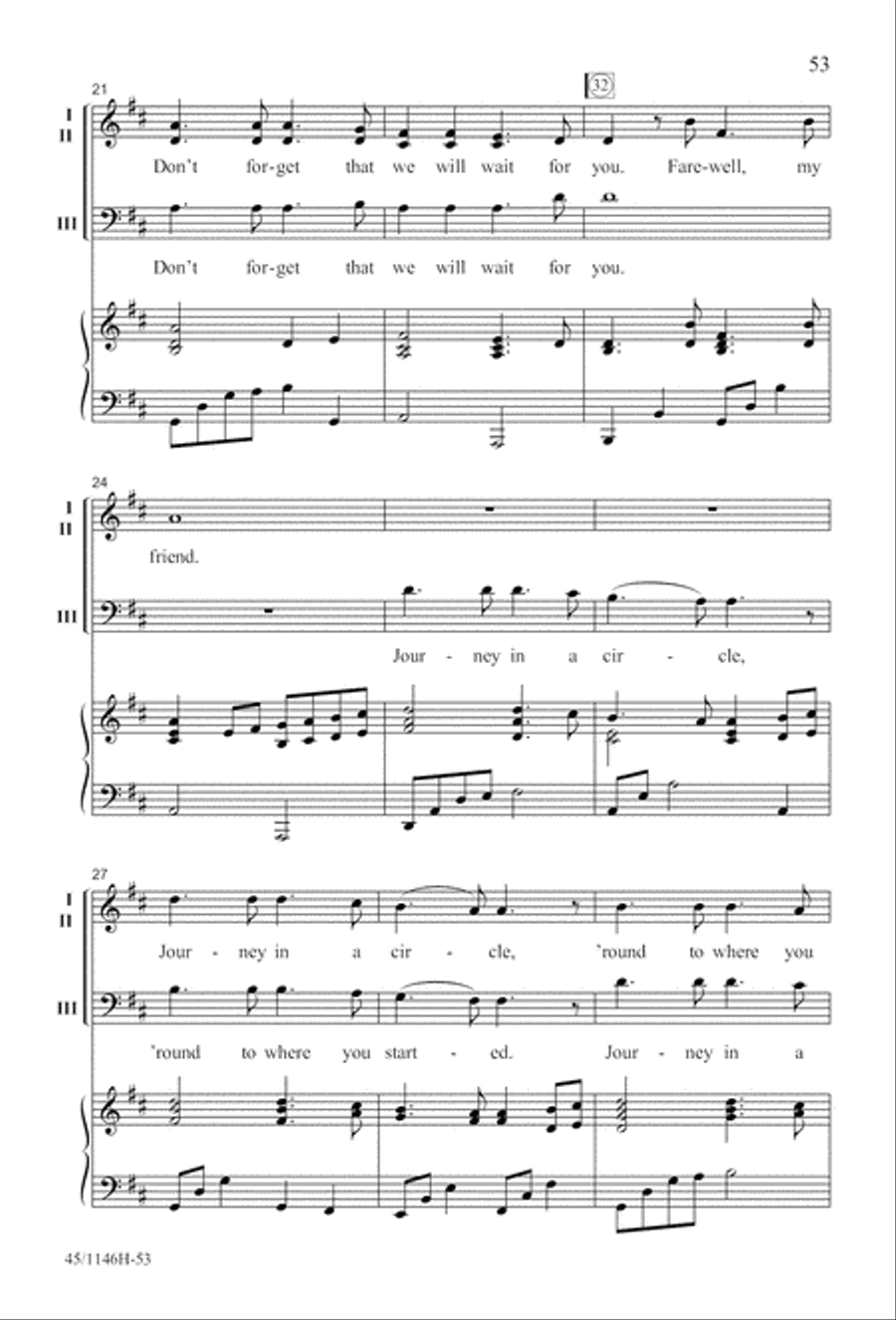 We Sing the World Around We Sing the World Around Choir scores gallery preview page 53