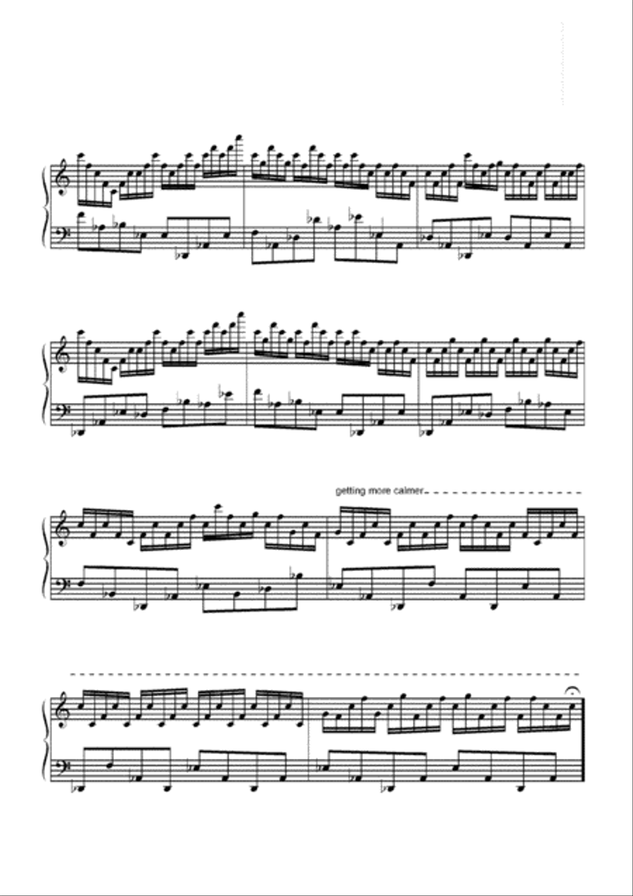 GALILEO for piano and electronics Piano Solo scores gallery preview page 3