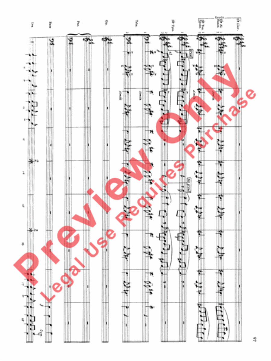 Original Big Band Sounds Original Big Band Sounds Big Band scores gallery preview page 98