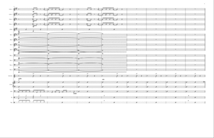 Also Sprach Zarathusta Tenor Saxophone scores gallery preview page 6