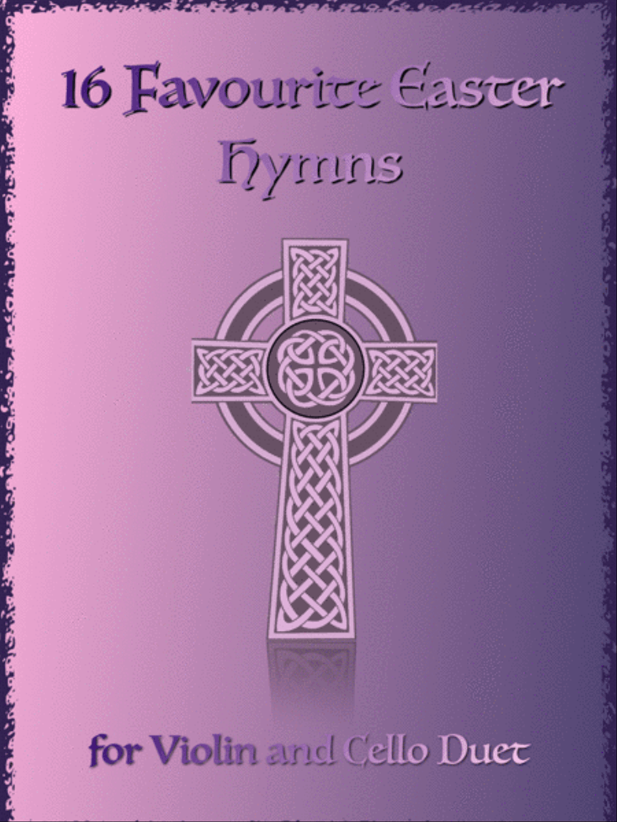 16 Favourite Easter Hymns for Violin and Cello Duet String Duet scores gallery preview page 1