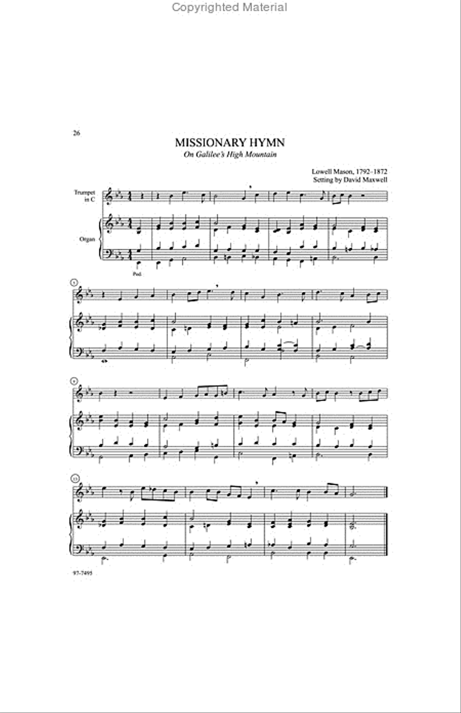 Final Stanzas: Hymn Settings for Organ and Descanting Instrument, Vol. 3 Organ scores gallery preview page 21