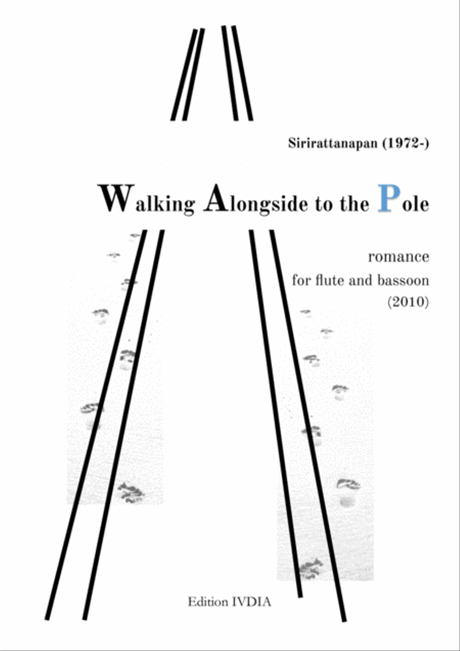 Walking Along Side to the Pole - Romance for Flute and Bassoon Woodwind Duet scores gallery preview page 1