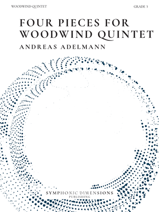 Book cover for Four Pieces for Woodwind Quintet