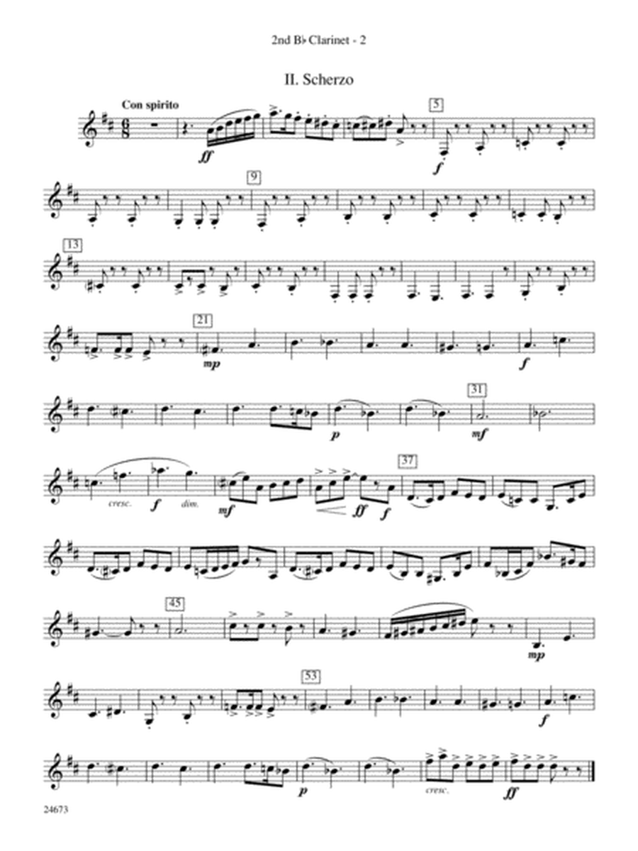 Arden Variations: 2nd B-flat Clarinet