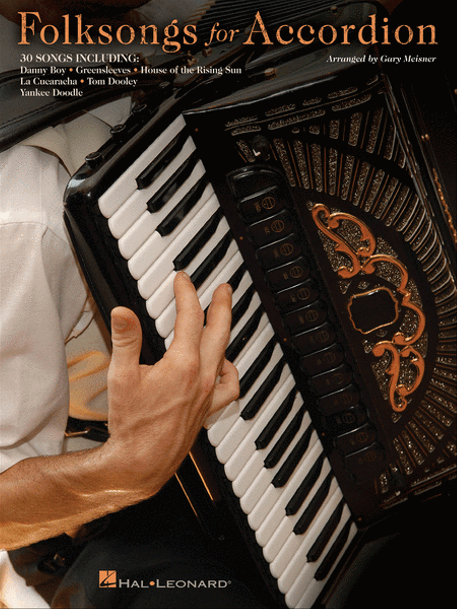 Folksongs for Accordion Accordion scores gallery preview page 1