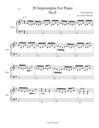 Impromptu No.8 For Piano
