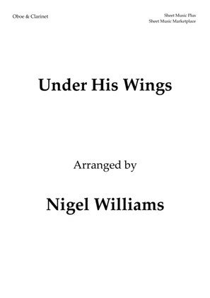 Book cover for Under His Wings, for Oboe and Clarinet